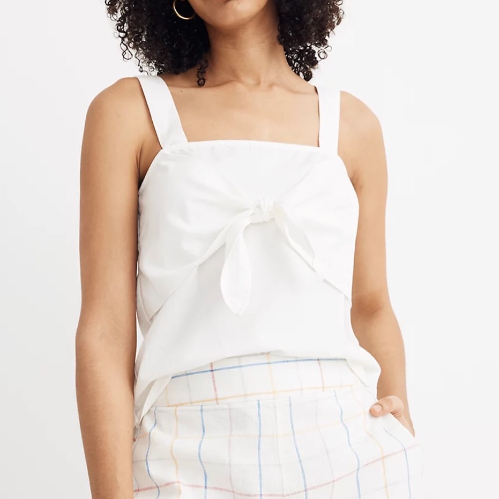 Madewell Tie-Front Cami Top